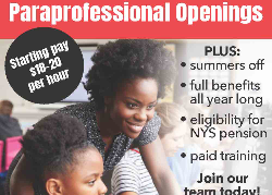 Paraprofessional Openings