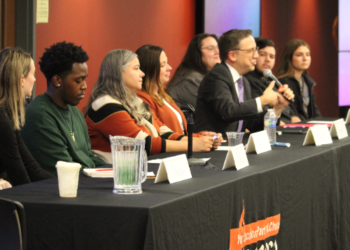 Panelists at the conference