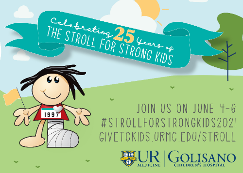 Stroll for Strong Kids poster