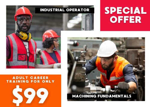 Special Offer $99 Industrial Operator and Machining Fundamentals