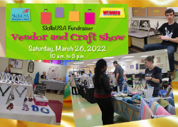 A collage of images from people selling items from the last SkillsUSA Vendor and craft show