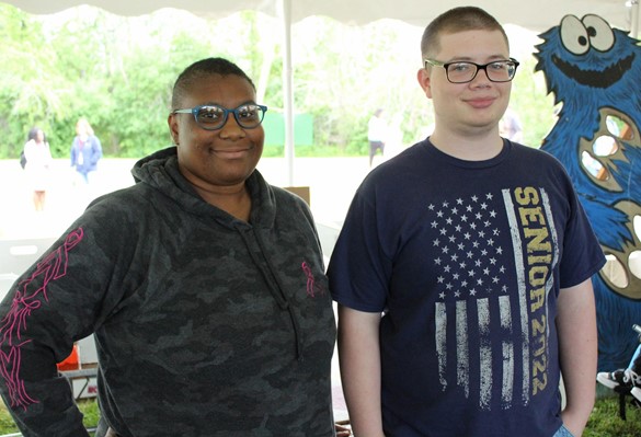 Student volunteers at the SEPTO Fun Fair